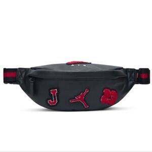 Jordan Borough Varsity Crossbody Bag- Black